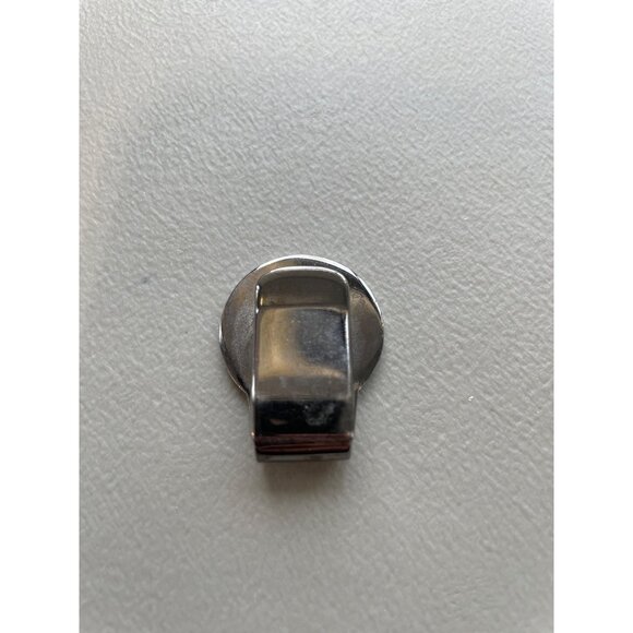 Divvy Golf Ball Marker Clip Green & Black Enamel Gold Finish Lightweight Metal - Picture 2 of 4